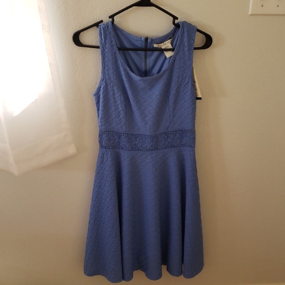 American Rag Dresses & Skirts - Blue crochet sundres NWT